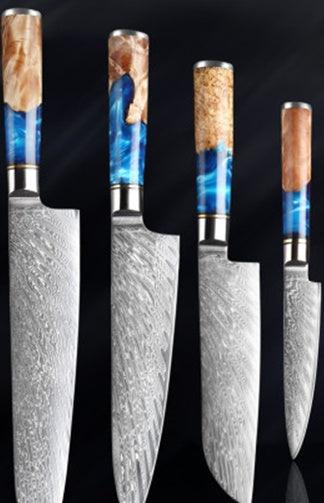 Premium Stainless Steel Chef's Knife Set - packaging