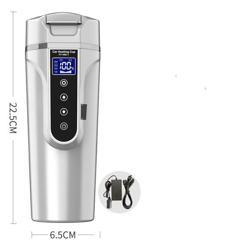 Smart Touch Insulated Car Water Bottle - top view