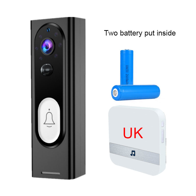 1080P WiFi Video Doorbell - in-use lifestyle shot