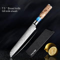 Premium Stainless Steel Chef's Knife Set - in-use lifestyle shot