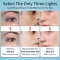 LED Light Therapy Facial Mask - size and features view