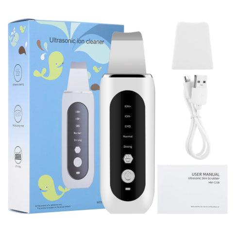 Ultrasonic Skin Spatula - in-use lifestyle shot