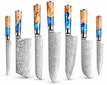 Premium Stainless Steel Chef's Knife Set