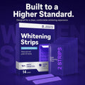 Dent Teeth Whitening Strips, Purple Teeth Whitening Strips, 14 Count Kit