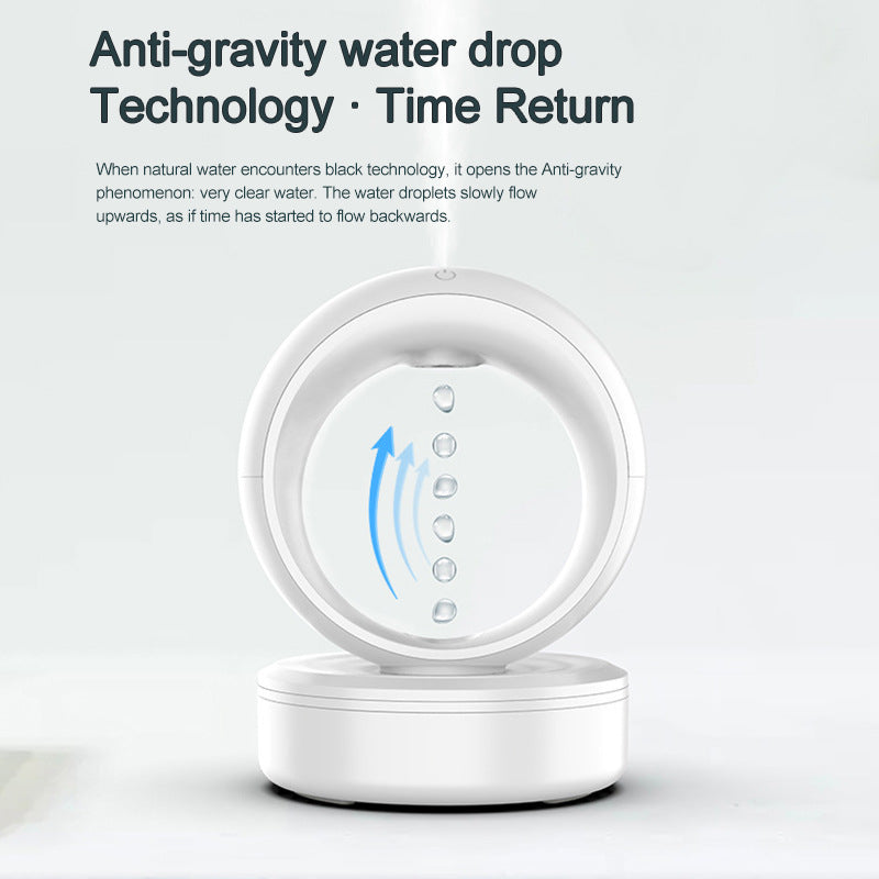 Anti-Gravity Levitating Humidifier - size and features view